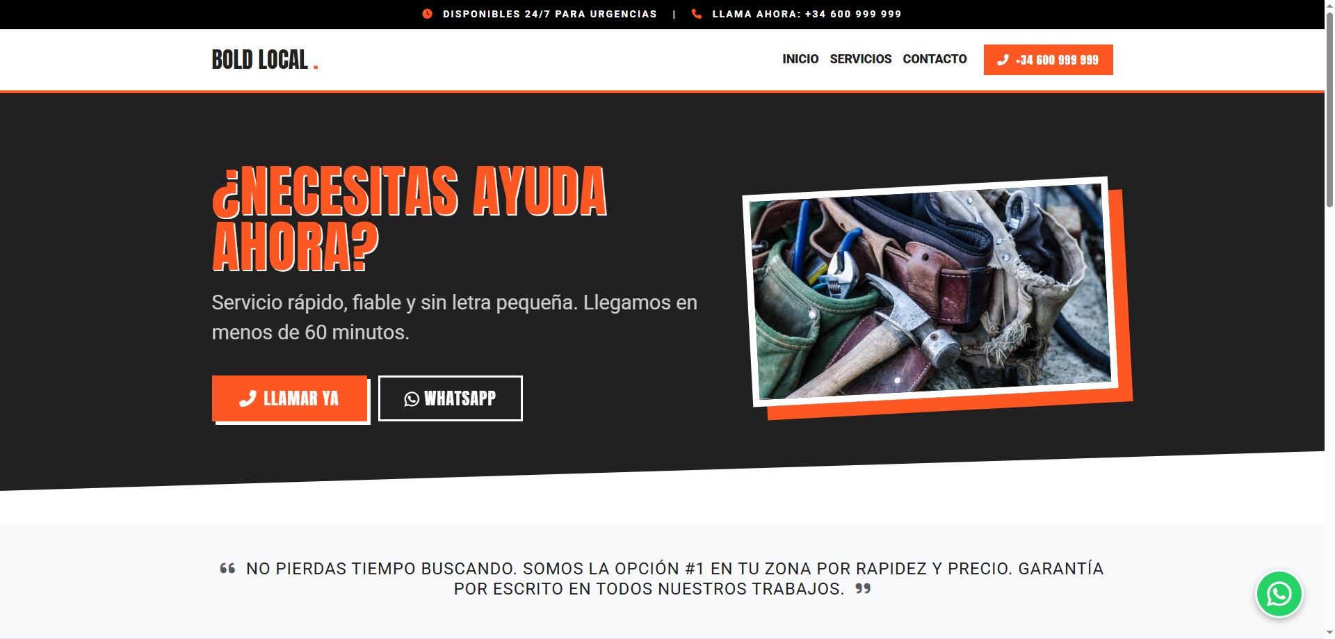 Diseño web para 1 Diseño Web Empresas Locales en Miami